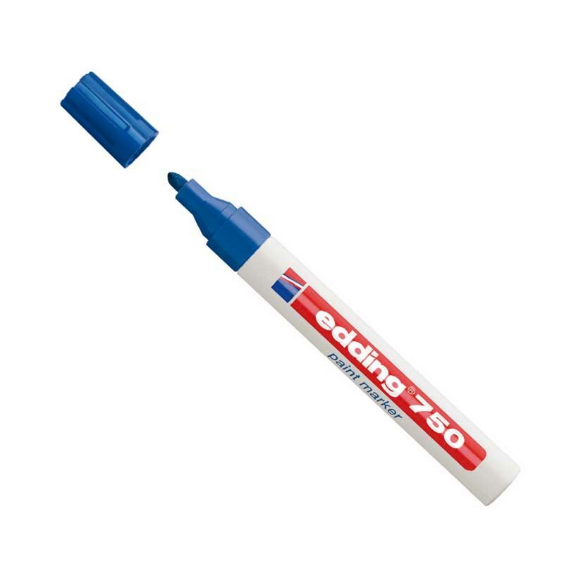 Edding Paint marker 750 med rund spids blå Carl Ras