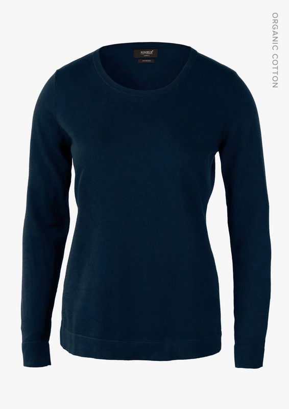 Ribstrik 'Toftelund' - Dark Navy Twist
