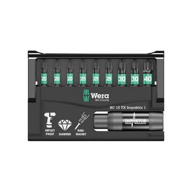 Wera - Bitssæt Bit-check 10 TX Impaktor 1