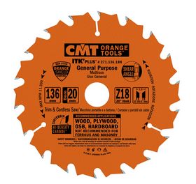 CMT - Rundsavklinge Træ