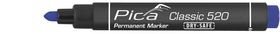 Pica - Speedmarker/tusch blå 1-4mm, rund spids