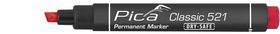 Pica - Speedmarker/tusch rød 2-6mm, skåret spids