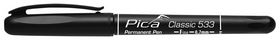 Pica - Permanent pen Classic INSTANT-DRY tynd sort