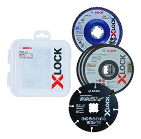 Bosch - Startsæt x-lock skær og slib 125mm
