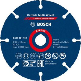 Bosch - Skæreskive HM multi 76x10,0mm