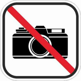 PR-skilte - Pictogram 534 foto forbudt