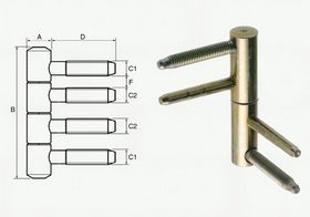 - Indboringshængsel