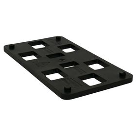 Knudsen kilen - Justerbrik sort K-Klods 45 - 2T