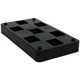 Knudsen kilen - Justerbrik sort K-Klods 45 - 2T