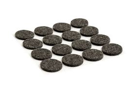 Habo - Filtglider selvklæbende sort