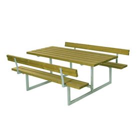 Plus - Bord/bænkesæt trykimprægneret