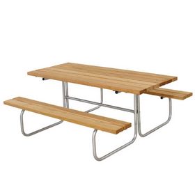 Plus - Bord/bænkesæt Classic oliebehandlet lærk