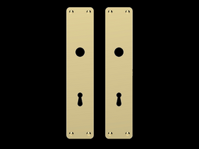 Classic Line - Langskilt Nøgle classic mess P3210.94CG