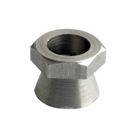 Hafren - Sikkerhedsmøtrik A2 knækbolt M8