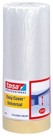 tesa - Afdækningsplast m/tape 33m x 55cm