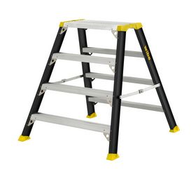Wibe Ladders - Arbejdsbuk 5500+.  99 cm. 4 trin