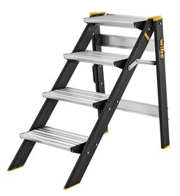 Wibe Ladders - Arbejdsbuk 5000+. 90 cm. 4 trin
