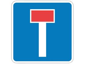 Saferoad - Oplysningstavle Blind vej E18