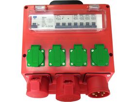 Blue elect - Byggestrømstavle 32A