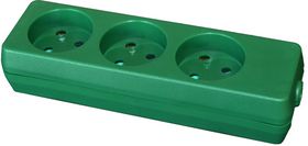 Blue elect - Stikdåse "3 stik"