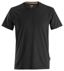 Snickers - T-shirt 2526 Organic Cotton Sort Str. XS