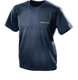 Festool - T-shirt m/Festool logo herre mørkeblå, str. S