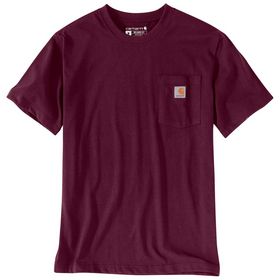 Carhartt - T-shirt 103296 Vinrød, str. S